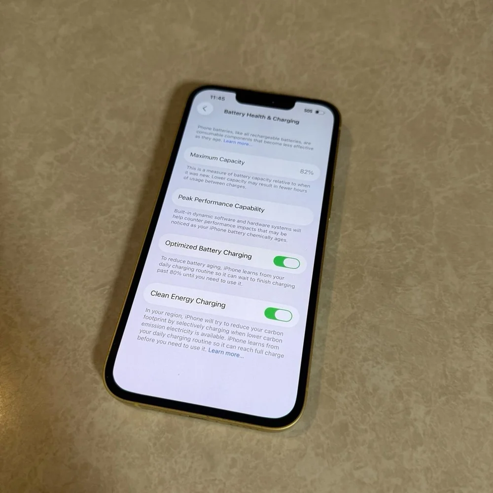 Gold Smartphone